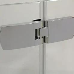 Breuer Eckeinstieg Avanta Drehtür 4-teilig alu chromeffekt satiniert 750/800 mm