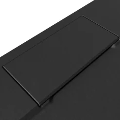 Breuer QUICK72 Duschwanne Lite Line Steinoptik anthrazitgrau 900x1200 mm