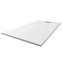 Breuer QUICK72 Duschwanne Lite Line Steinoptik weiß 800x1600 mm