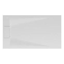 Breuer QUICK72 Duschwanne Lite Line Steinoptik weiß 800x1600 mm