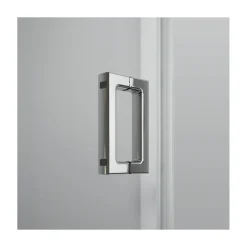 Breuer Runddusche Panorama Drehtür 4-teilig Radius 550 Alu chromeffekt Klarglas 800/900 mm