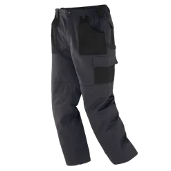 Bridge Work Arbeitshose anthrazit-schwarz Größe 2XL