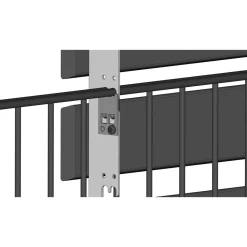 BRIGX Winkel Aluminium 40 x 20 x 596 mm