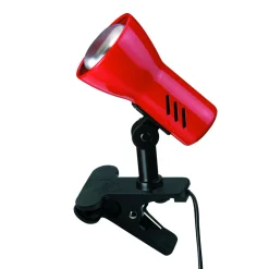 Briloner Klemmleuchte 40W rot