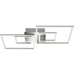 Briloner LED-Deckenleuchte Frames drehbar rechteckig 66 x 52 cm
