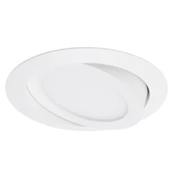 Briloner LED-Einbauleuchten-Set 14 x 3,4 cm weiß
