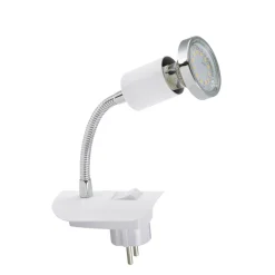 Briloner LED-Steckerleuchte Clip weiß
