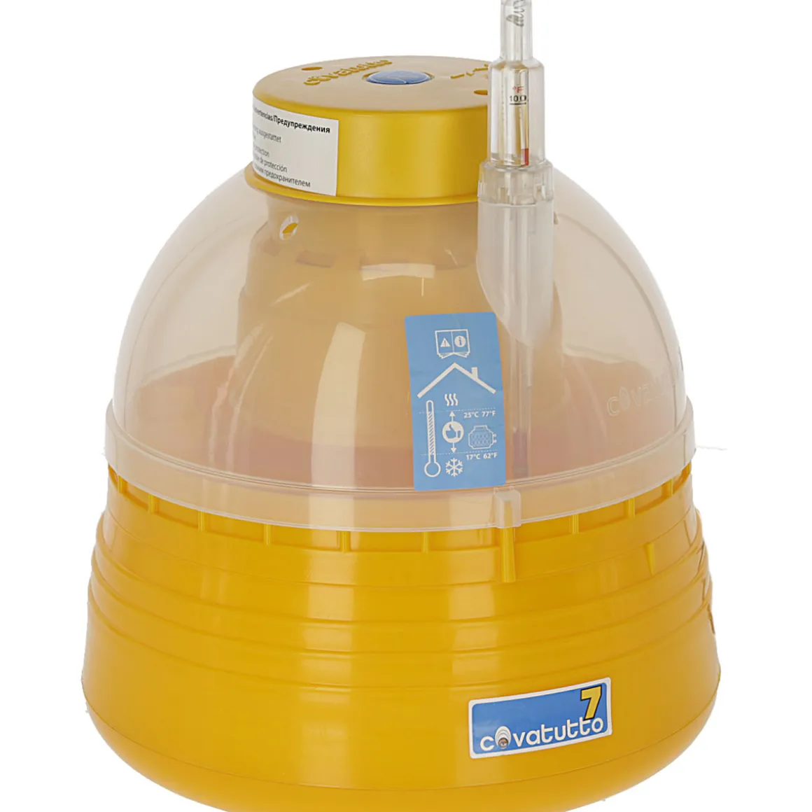 Brutautomat Covatutto 7 230 V gelb