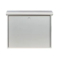 Burg Wächter Briefkasten Inoxstar 4700 ohne Zeitungsfach silber