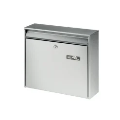 Burg Wächter Briefkasten Mail silber