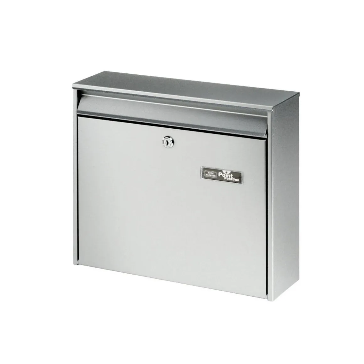 Burg Wächter Briefkasten Mail silber