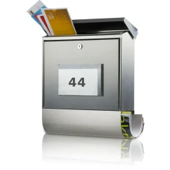 Burg Wächter Briefkasten Malaga silber