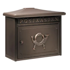 Burg Wächter Briefkasten Sylt kupfer