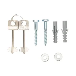 Burg Wächter Möbeltresor Point-Safe P 1 S 28 x 18 x 20 cm schwarz-braun