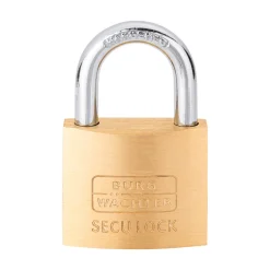 Burg Wächter Vorhängeschloss-Set Trio 405 40 GL 37,6 x 60 x 12,6 mm Messing
