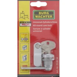 Burg Wächter Zylinder DOM-K ZS 85 23 x 23 mm vernickelt