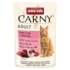 Carny Cat Adult Rind Pute Shrimps 85g Portionsbeutel