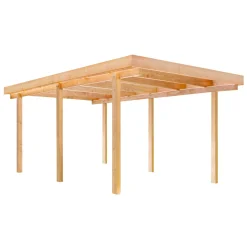 Carport Lärche, 304x510 cm