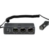 Cartrend Ladesteckdose 3-Port mit USB