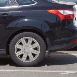 Cartrend Radzierblende „Active“, 4 Stück, silber