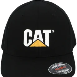CAT Kappe Flexfit schwarz Größe L+XL