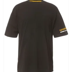 CAT T-Shirt Essential schwarz Größe L