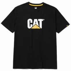 CAT T-Shirt Trademark schwarz Gr. M