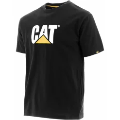 CAT T-Shirt Trademark schwarz Gr. M
