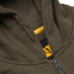 CAT Zip Hoodie Banner oliv Gr. 2XL
