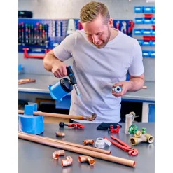 CFH Lötlampe Lötmeister PZ 5000 mit Kartusche