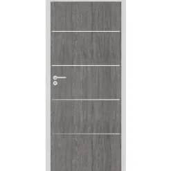 Classen CPL-Zimmertür Discovery Eiche Grigio Anschlag links 198,5 x 98,5 cm