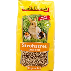 Classic Friends Strohstreu-Pellets 8kg ca 20l