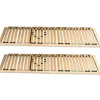 Coemo Partner-Set Lattenrost „Basic“, 100x200 cm