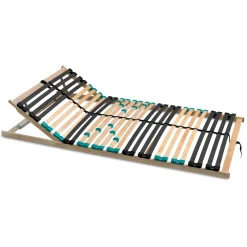 Coemo 7-Zonen Lattenrost DRÖMSON 28 Federleisten Kopfteil verstellbar 120 x 200 cm