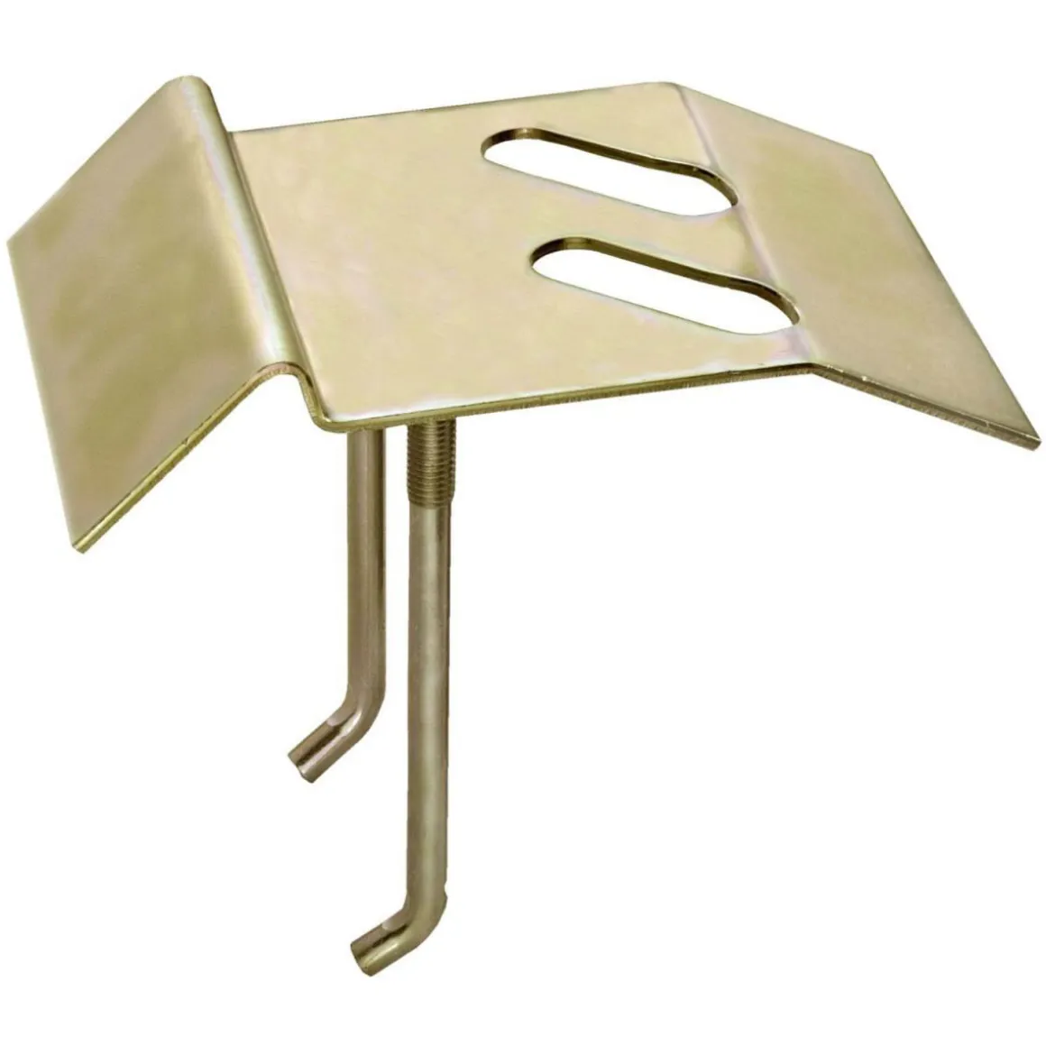 Connex Auflaufstütze mit Mauerkralle verzinkt gelb