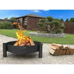 CookKing Feuerschale Haiti 68x30cm Schwarz