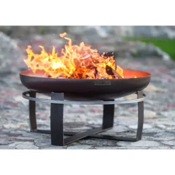 CookKing Feuerschale Viking 80 80x36cm Schwarz