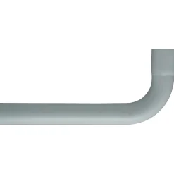 Cornat Spülrohrbogen 90 mit Muffe weiß