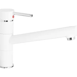 Cornat Spültischarmatur Zelina Einhandmischer weiß