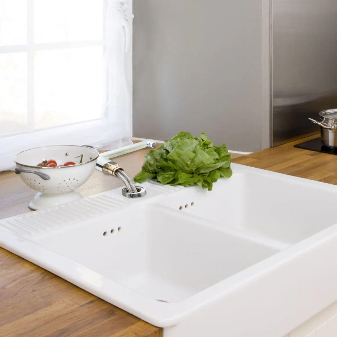 Cornat Spültischarmatur Zelina Einhandmischer umlegbar chrom