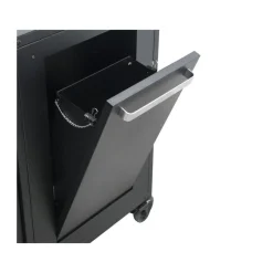 COZZE Aussentisch mit 2 Türen Mülleimer und 4 Rädern