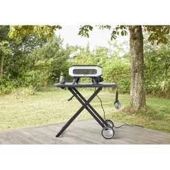 COZZE Pizzaofen Elektro 230V mit Tür und Pizzastein 2200 W