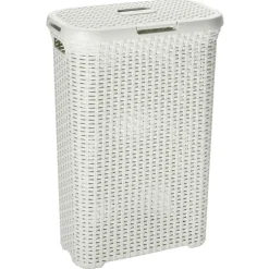 Curver Rattan-Wäschebox Style creme 40 L