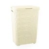 Curver Rattan-Wäschebox Style creme 60 L