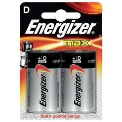 D-Batterie Max Alkaline 2 Stück