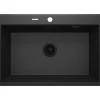 deante 1 Becken Granitspüle ERIDAN ohne Abtropffläch graphit metallic