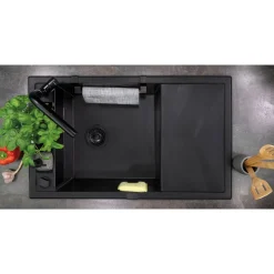 deante Spülen-Hacken MAGNETIC schwarz