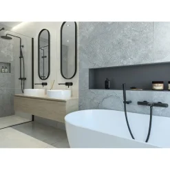 deante Wannenarmatur ARNIKA schwarz