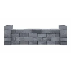 Diephaus Gartenmauersteine 50 x 25 x 20 cm Quarzit-Normalst.