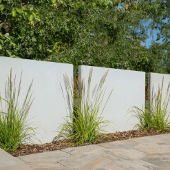 Diephaus L-Stein Sichtbeton grau 100 x 100 x 45 x 5 cm